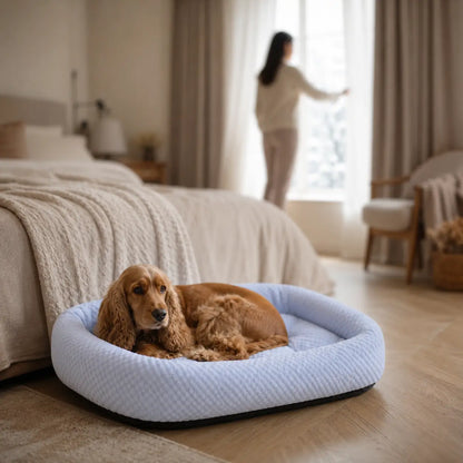 Hundebett Winter | Warmes Hundebett mit weicher Polsterung
