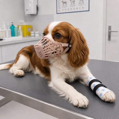 Muzzle for Dog | Adjustable & Breathable Dog Muzzle | Anti-Barking & Bite Protection