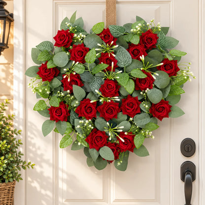 Türkranz Herz | Rosenkranz für Valentinstag & Hochzeit