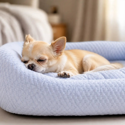 Hundebett Winter | Warmes Hundebett mit weicher Polsterung