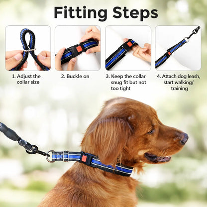 Anti-Zug Hundehalsband | Sanfte Kontrolle & Training