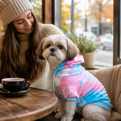 Hundepullover Winter | Warmer Fleece-Hoodie für Hunde