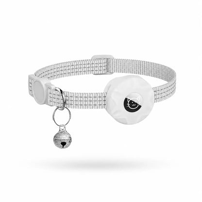 Katzenhalsband mit AirTag-Halter | Reflektierend & verstellbar