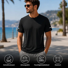 Atmungsaktives Herren Laufshirt | Schnell trocknendes Sommer-Shirt
