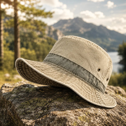 Herren Fischerhut aus Baumwolle | Bucket hat UPF50+ UV-Schutz