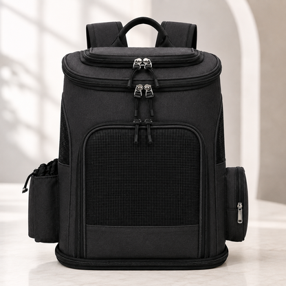 Katzenrucksack mit Sichtfenster | Transportrucksack