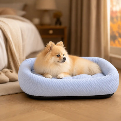 Hundebett Winter | Warmes Hundebett mit weicher Polsterung