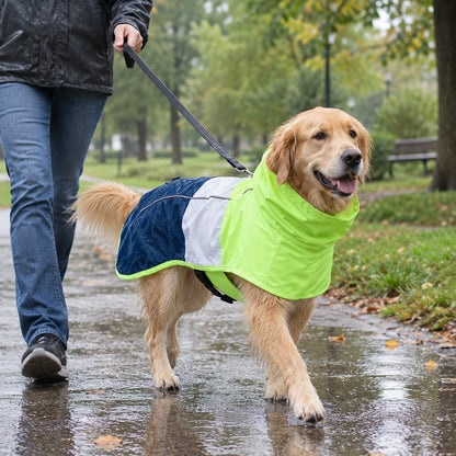 Hundemantel Regenjacke | Wasserdicht & atmungsaktiv für Hunde