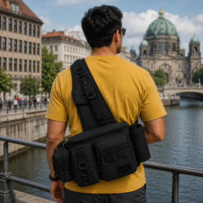 Angelrucksack Variantenbild Schwarzer Stil 1