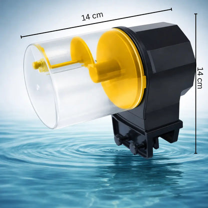 Distributeur de nourriture pour aquarium avec minuterie | Mode 12/24h