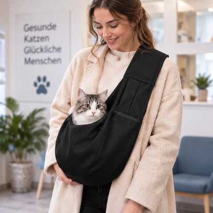 Katzentragetasche | Verstellbare Schultertasche für Katzen