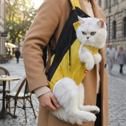 Cat Carrier Bag | Breathable Cat Backpack