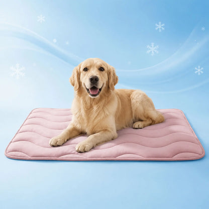 Couverture rafraîchissante pour chien | Lavable, respirante et légère