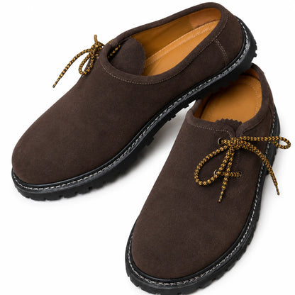 Haferlschuhe Herren Grau aus Nubukleder | Schuhe fürs Oktoberfest