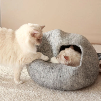 SnuggleCave Filzhöhle für Katzen