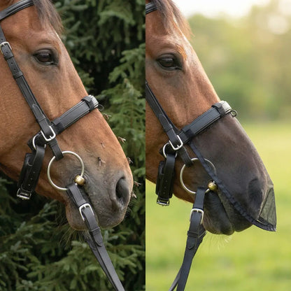 Pferd Nasennetz Fliegenschutz | Atmungsaktiver Pferde Nose Net