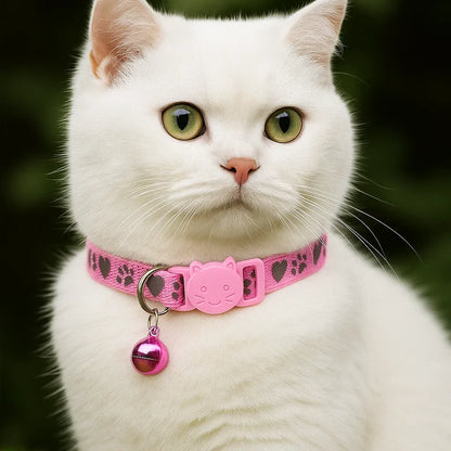 Reflective breathable cat harness | AirTag holder