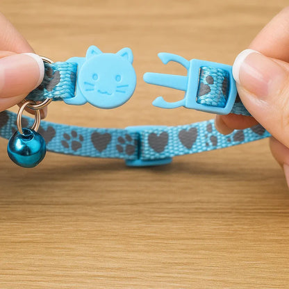 Reflective breathable cat harness | AirTag holder
