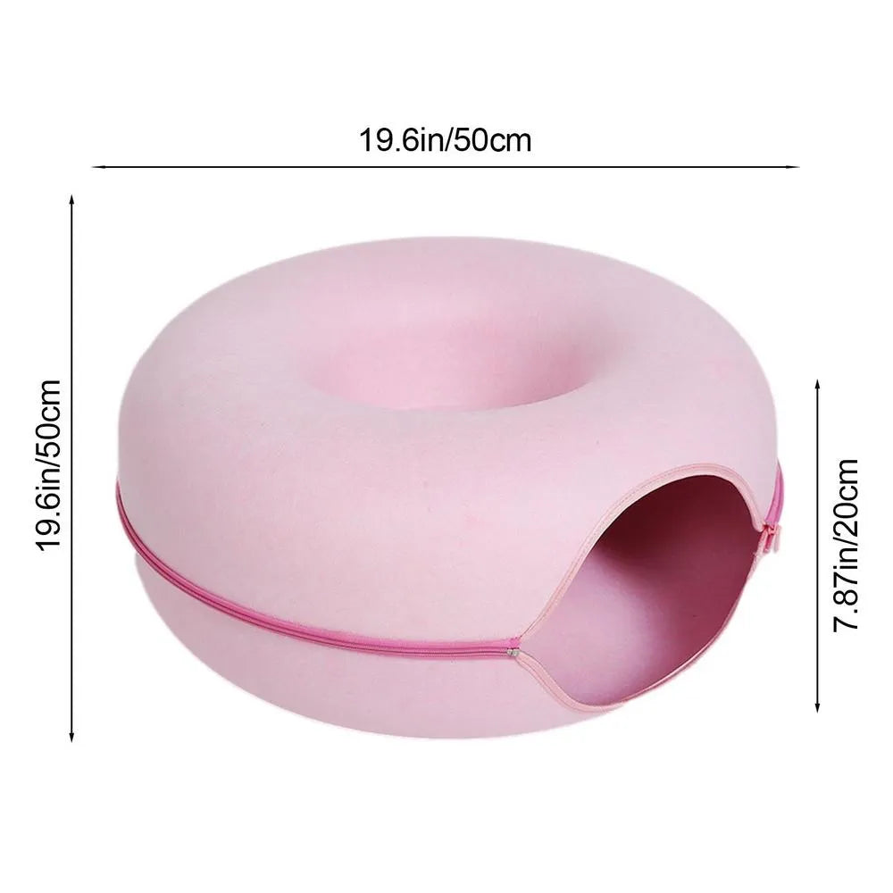 CosyPaw 2-in-1 Donut Katzenbett