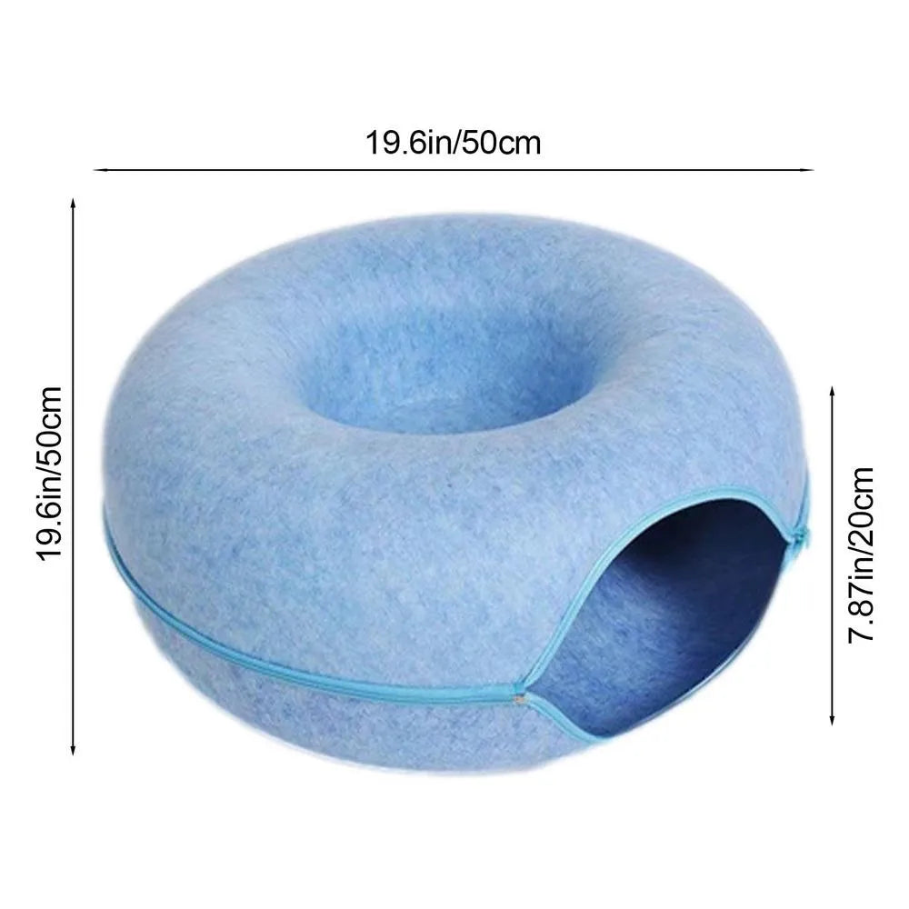 CosyPaw 2-in-1 Donut Katzenbett